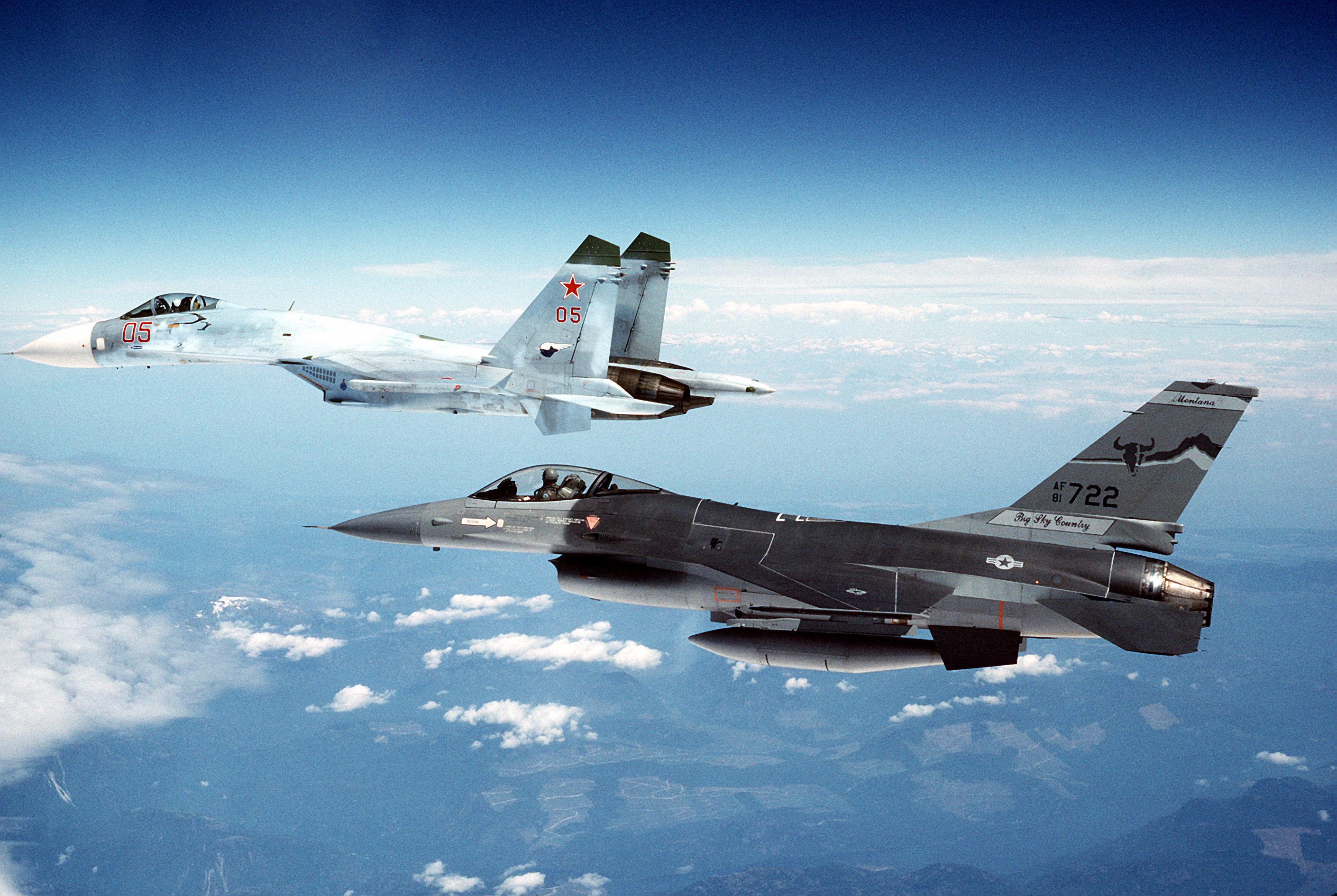 Nato jets escort russian bombers over black sea
