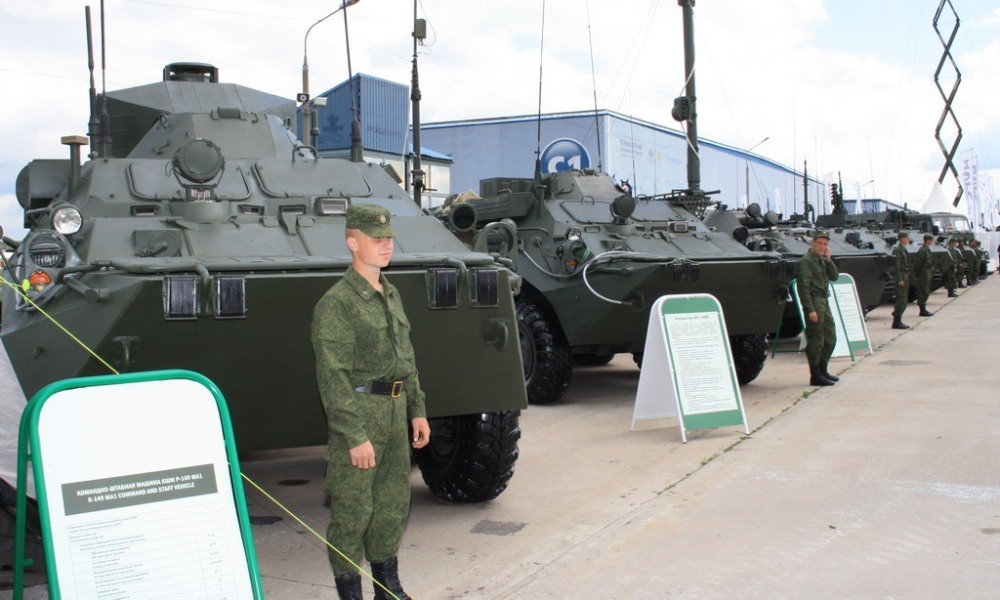 افتتاح المعرض الدولي للأسلحة والمعدات العسكرية في روسيا Оборонэкспо-2014 128